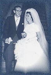 1962: Glauco Curci con la moglie Anna